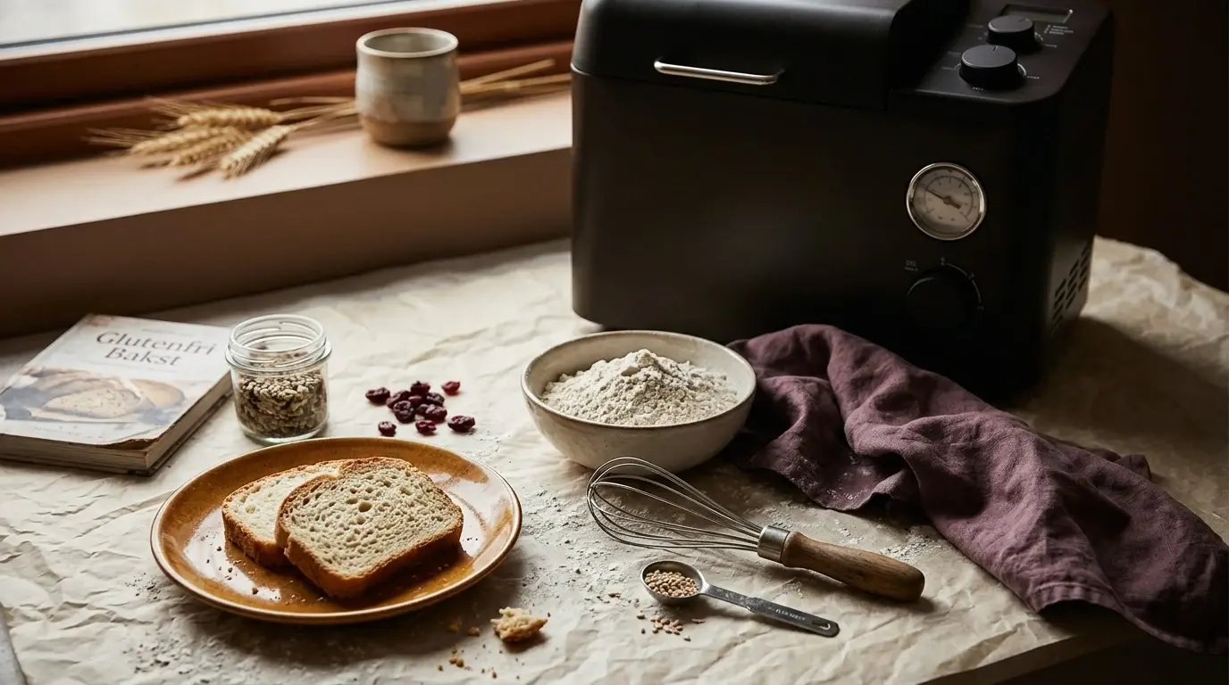 Glutenfritt brød i brødbakemaskin: dette må maskinen kunne